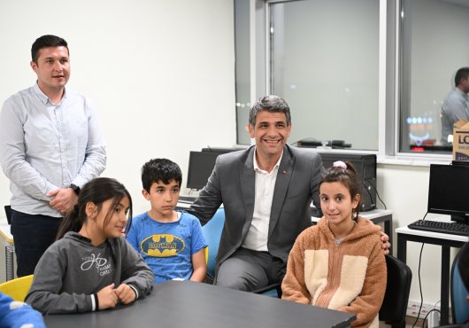 BAŞKAN KOCAMAN GENÇ AKADEMİ’DE GENÇLERLE