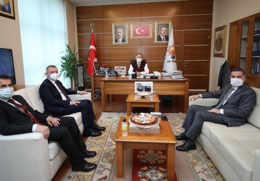 BAŞKAN BÜYÜKAKIN'DAN ANKARA ZİYARETLERİ
