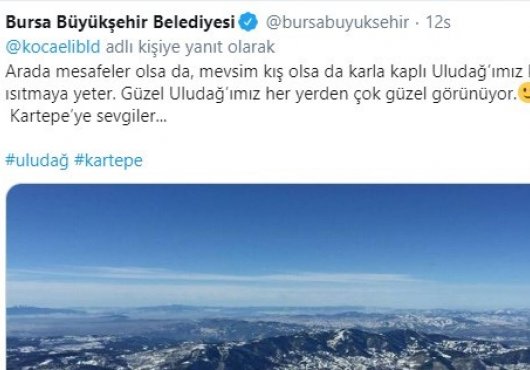 Zirveden birbirlerini selamladılar...