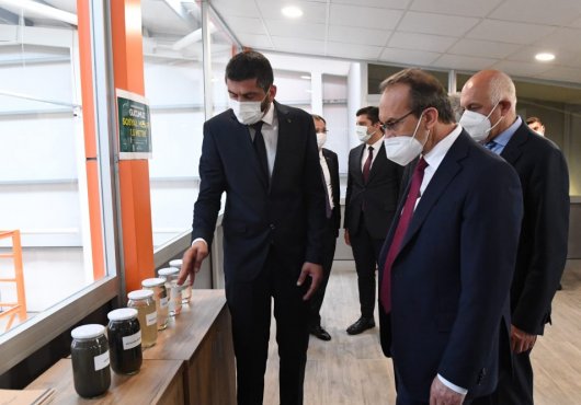 VALİ YAVUZ ARITMA TESİSLERİNİ İNCELEDİ