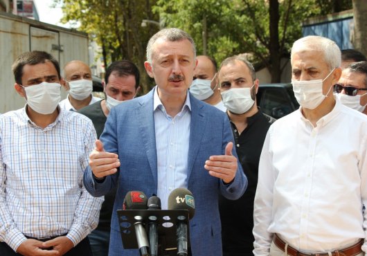 TAHİR BÜYÜKAKIN'DAN YERİNDE İNCELEME 