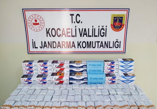  ARAÇ BAGAJINDAN KAÇAK SİGARA ELEGEÇİRİLDİ