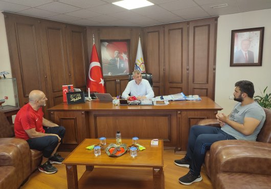 BAŞKAN SEZER TÜRKİYE ÜÇÜNCÜSÜNÜ KONUK ETTİ