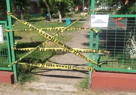 KÖRFEZ'DE 2 MAHALLE'DE KARANTİNA