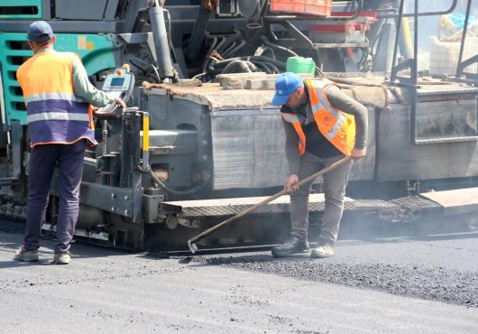 Gebze Oto Sanayi’nin alternatif girişine asfalt