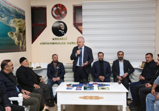 Başkan Aygün’den Adıyamanlılar Derneği’ne Ziyaret