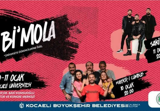 Büyükşehir’den KOÜ Kampüsünde Bi’Mola