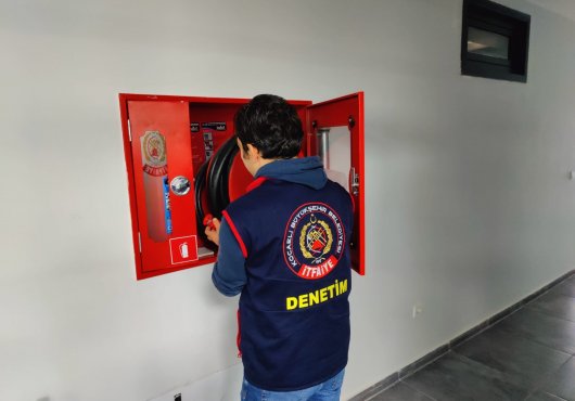 Kocaeli Şehir Hastanesinde yangın denetimi