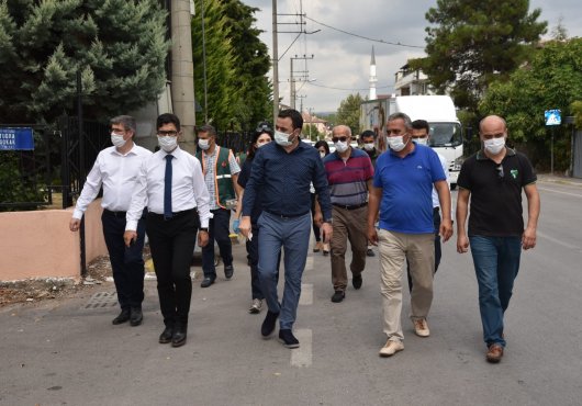 BAŞİSKELE'DE  KORONAVİRÜS DENETİMİ