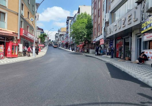 Dilovası İstiklal Caddesi yenilendi