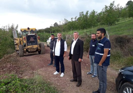 MUHTAR HİZMET MASASI DAĞKÖY'DE ÇALIŞMALARI İNCELEDİ