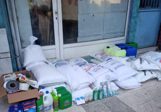  Baskın yapılan depodan  10 ton sahte deterjan çıktı