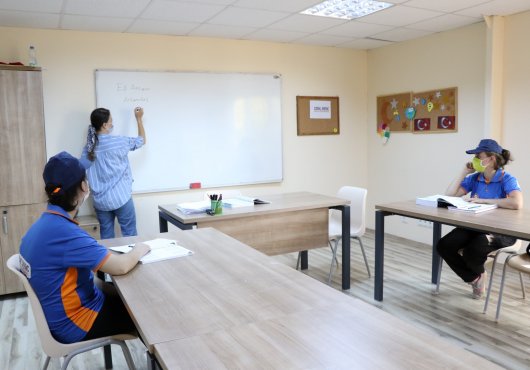ÖZEL ÖĞRENCİLER E-KPSS'YE HAZIRLANIYORLAR