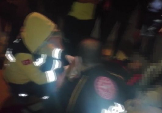 TOMBALA BASKININDAN KAÇARKEN BACAĞINI KIRDI