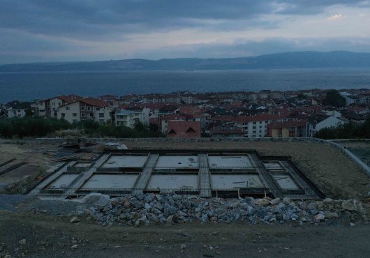 Karamürsel Millet Bahçesi’nin restoran binasının temeli atıldı