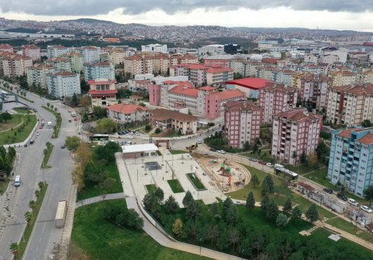 Çayırova’daki dev parkta ilerleme % 85