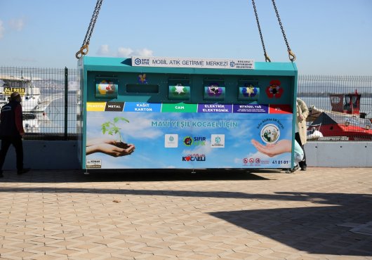 Kocaeli’nin bütün ilçelerinde  Mobil Atık Getirme Merkezleri kuruluyor