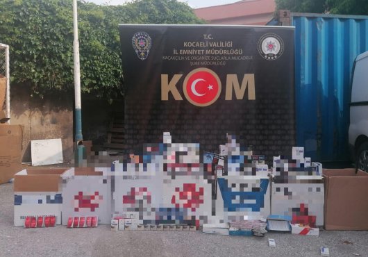 EŞ ZAMANLI KAÇAK SİGARA OPERASYONU