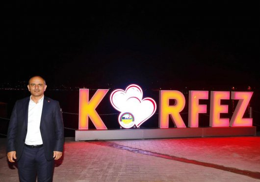 'KÖRFEZ' YAZISI İLÇEYE RENK KATTI