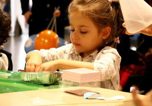 Miniklere geri dönüşümün önemi aktarıldı...