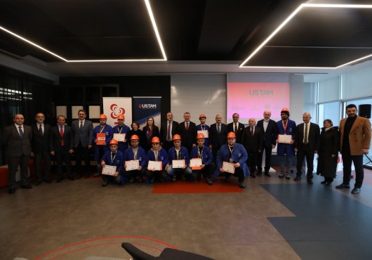 USTAM'da  ilk mezunlar iş başı yaptı