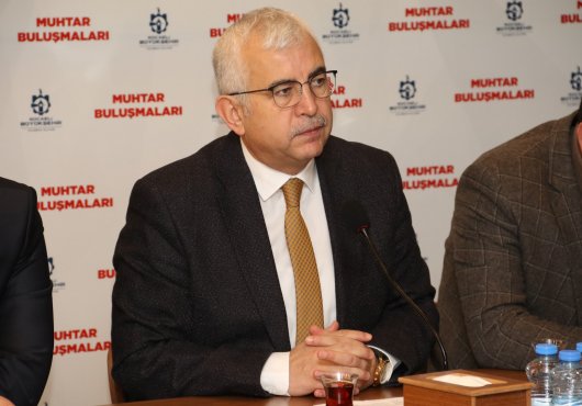 Genel Sekreter Gündoğdu, 12 ilçenin muhtarlarıyla bir araya geldi
