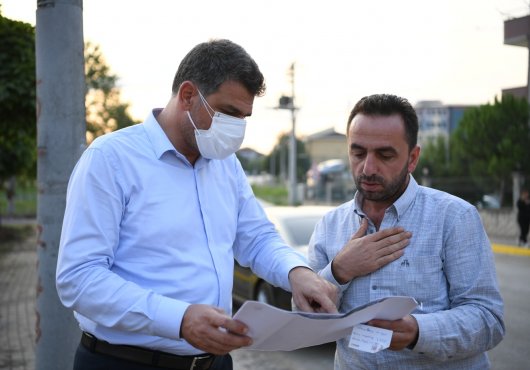 KARTEPE’DE ATAEVLER KÖPRÜSÜNÜN KAVŞAK DÜZENLEMESİ BAŞLADI