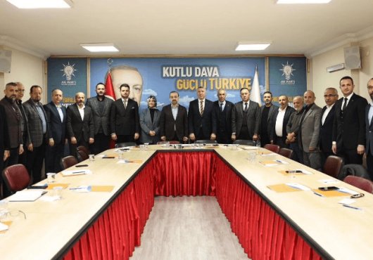AK PARTİ SKM BAŞKANLARINI TOPLADI