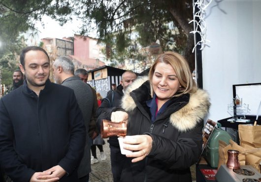 Cumhuriyet Parkı’ndan İzmit’e kahve kokusu yayıldı 