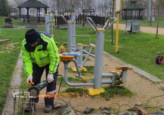 GEBZE'DE PARKLARA YOĞUN BAKIM