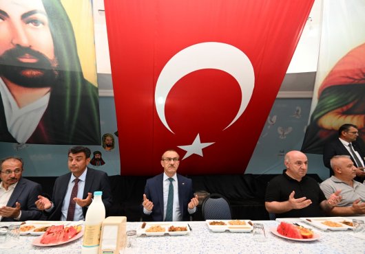 Vali Yavuz, canlarla iftar sofrasında bir araya geldi