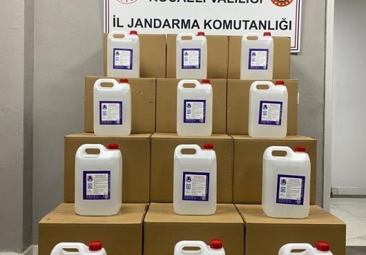 Jandarma kaçak içkiye geçit vermiyor!