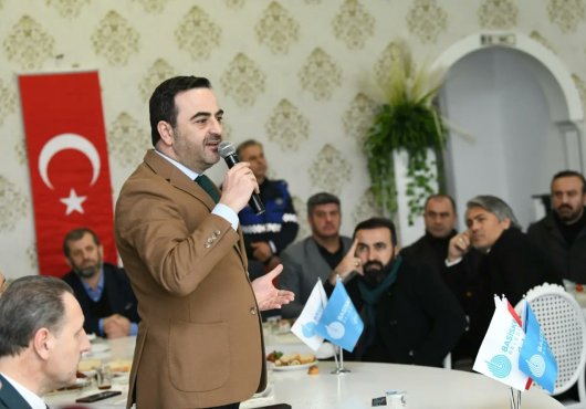 Başkan Özlü Esnaflarla Buluşmaya Devam Ediyor