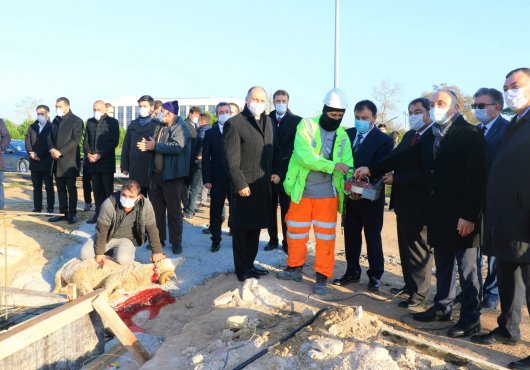 GTÜ  TASARIM VE PROTOTIP MERKEZININ TEMELİ ATILDI
