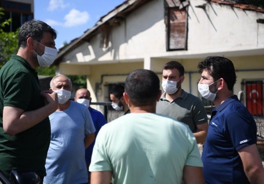 TEL ABYAD GAZİSİNE  GEÇMİŞ OLSUN ZİYARETİ