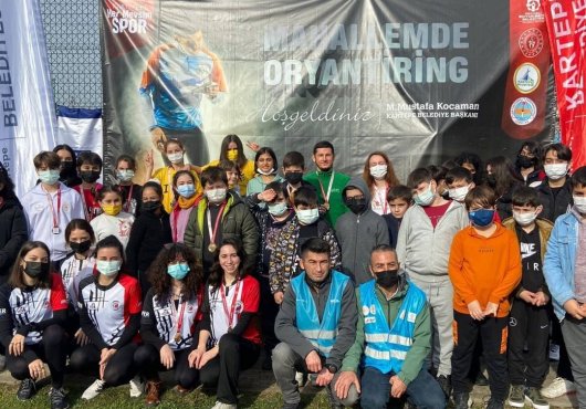 KARTEPE’DE ORYANTİRİNG YARIŞINA BÜYÜK İLGİ