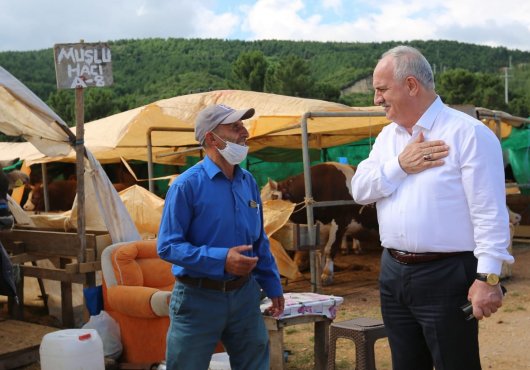 DERİNCE KURBAN PAZARINDA TÜM ÖNLEMLER ALINDI