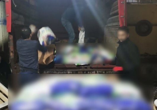 6 buçuk ton sahte deterjan ele geçirildi'