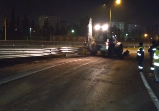 Yahya Kaptan Yonca Kavşağı’nda çevre düzenlemesine başlandı..