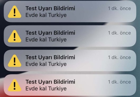 SABAH SAATLERİNDE GÜNE  BU MESAJ İLE UYANDILAR