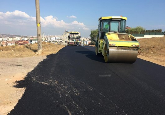 DARICA'DA  ASFALT VE PARKE  ÇALIŞMALARI