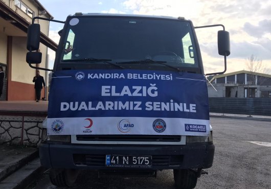 Kandıra’dan Elazığ Depremi İçin Yardım Tırı 