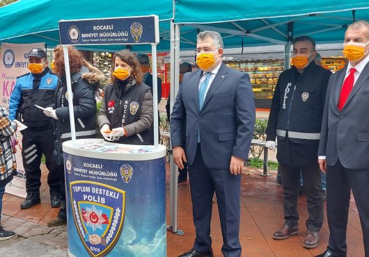 KOCAELİ EMNİYETİNDEN KADINA ŞİDDET FARKINDALIĞI