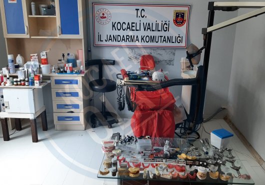 SAHTE DOKTORUN MUAYENESİNE  BASKIN