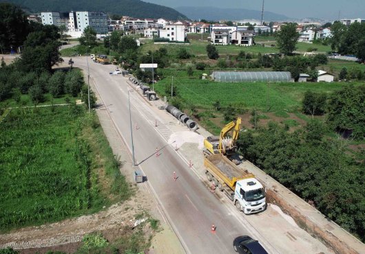 BAŞİSKELE İLÇESİĞNDE  ALTYAPI PROJESİ BAŞLADI