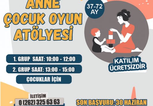 Haydi, çocuklar annelerle KO-MEK’e