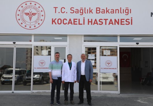    Defne’deki Kocaeli Hastanesi’ne bayram ziyareti