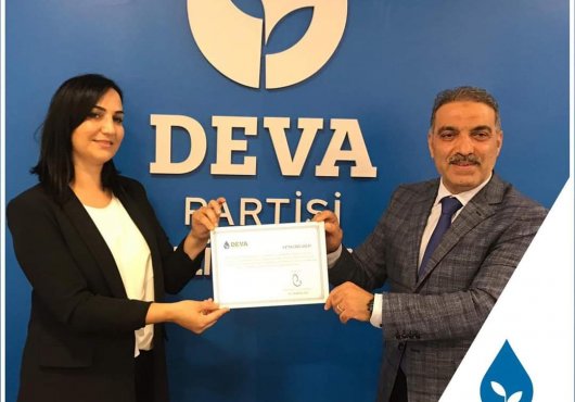 DEVA PARTİSİ 3 İLÇE BAŞKANINI BİRDEN AÇIKLADI
