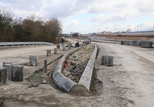 Stadyumun yolu mart ayında bitecek