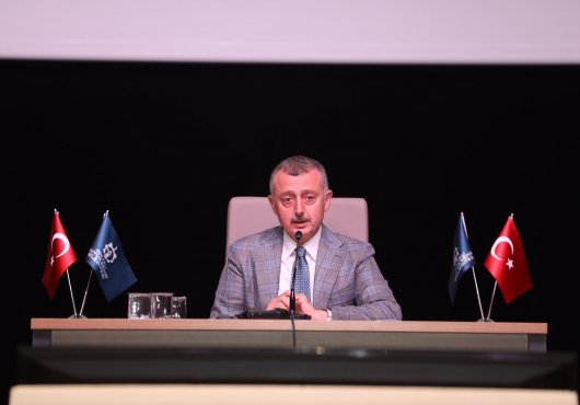 Meclis toplantısında, başkandan ders  niteliğinde açıklama